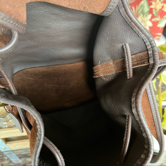 Berkeley Drawstring in Mahogany Vintage Coach #9012 - Picture 4 of 12